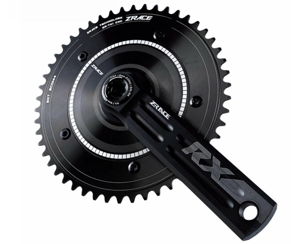 Zrace crankset top