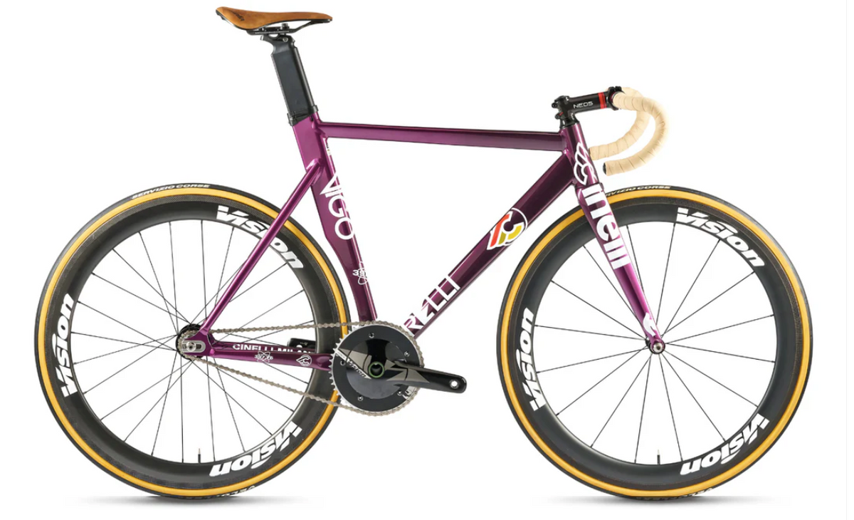 Cinelli Vigorelli - Burgundy - Framekit – JustRideIt