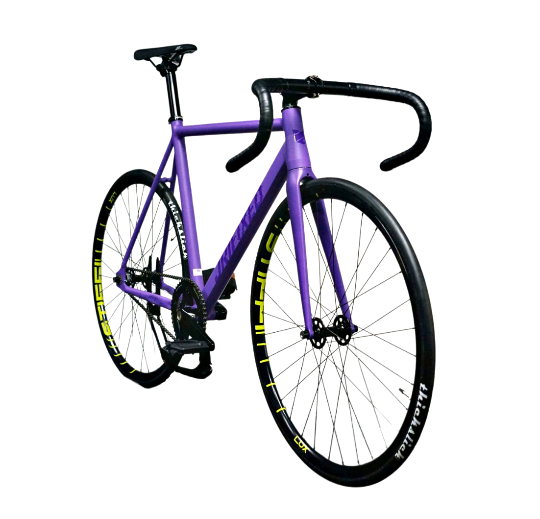 Fixie Bike Purple Purple Unknown Frame Unknown Fixie Bikes The