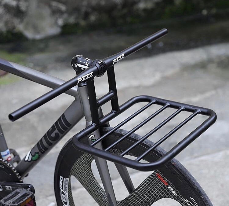 Front Integrated Rack Bolt On Flat Tray – JustRideIt