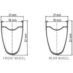 DT Swiss T1800 Track Wheelset