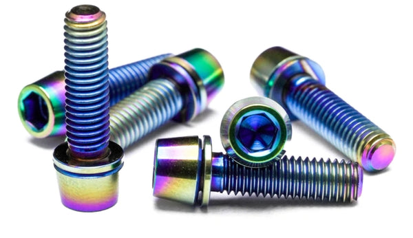 Oil Slick Better Bolts Mtb Title MTB Bolts (8 Pack) M6x18mm
