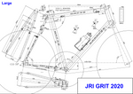JRIFIXED Grit Frame Set