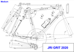 JRIFIXED Grit Frame Set