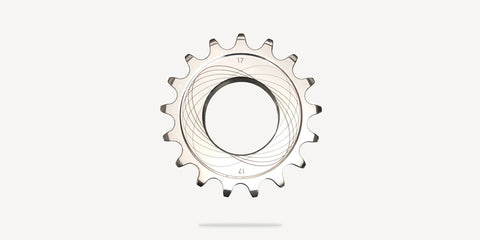 Bespoke Track Cog - Silver