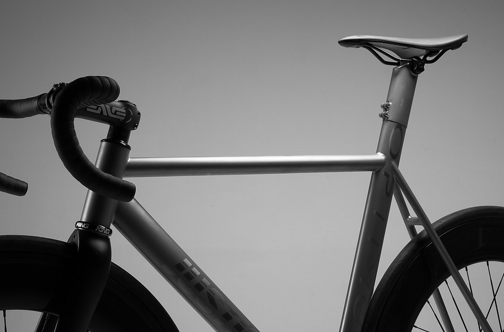 Justice Complete Street Track Bikes Titanium JustRideIt