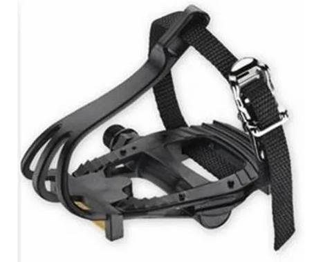 SuperLite Nylon Toe Clips & Straps Pedals