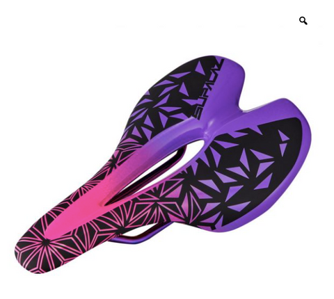 Ti Saddle Neon Pink/Purple Fade 143mm Supacaz