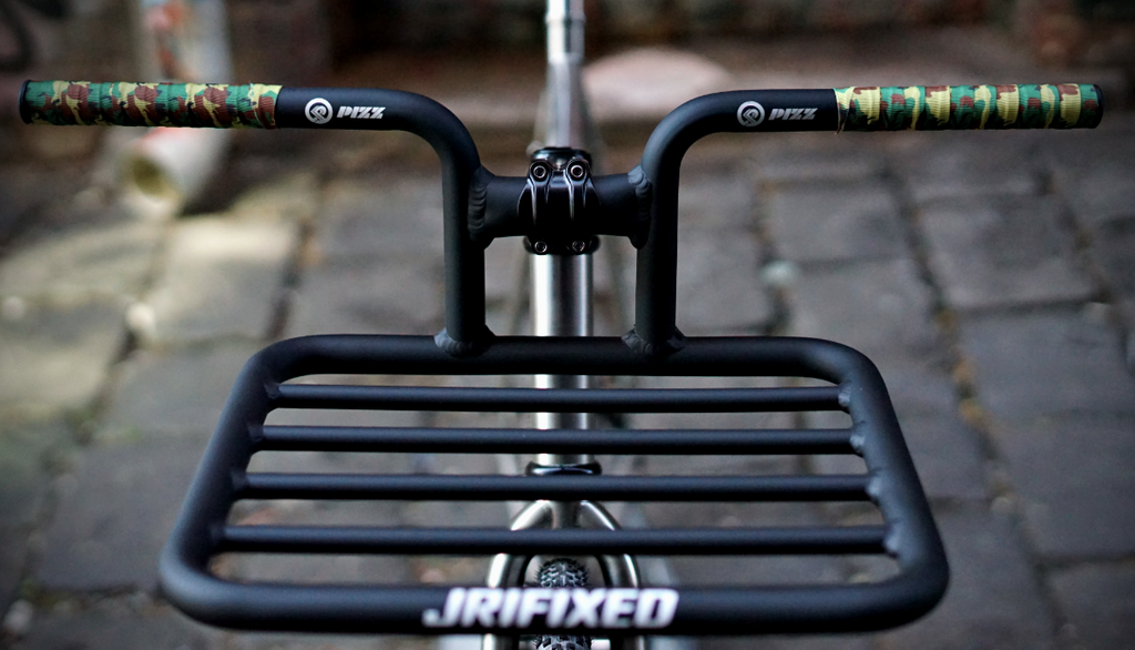 Integrated Rack 31.8mm Bolt On Flat Tray RISER JustRideIt