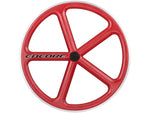 Red encore wheel, Fitzroy aerospoke 
