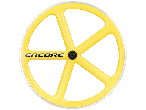 Yellow encore wheel 