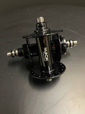Mack Track High Flange Hubs Front & Rear Pair